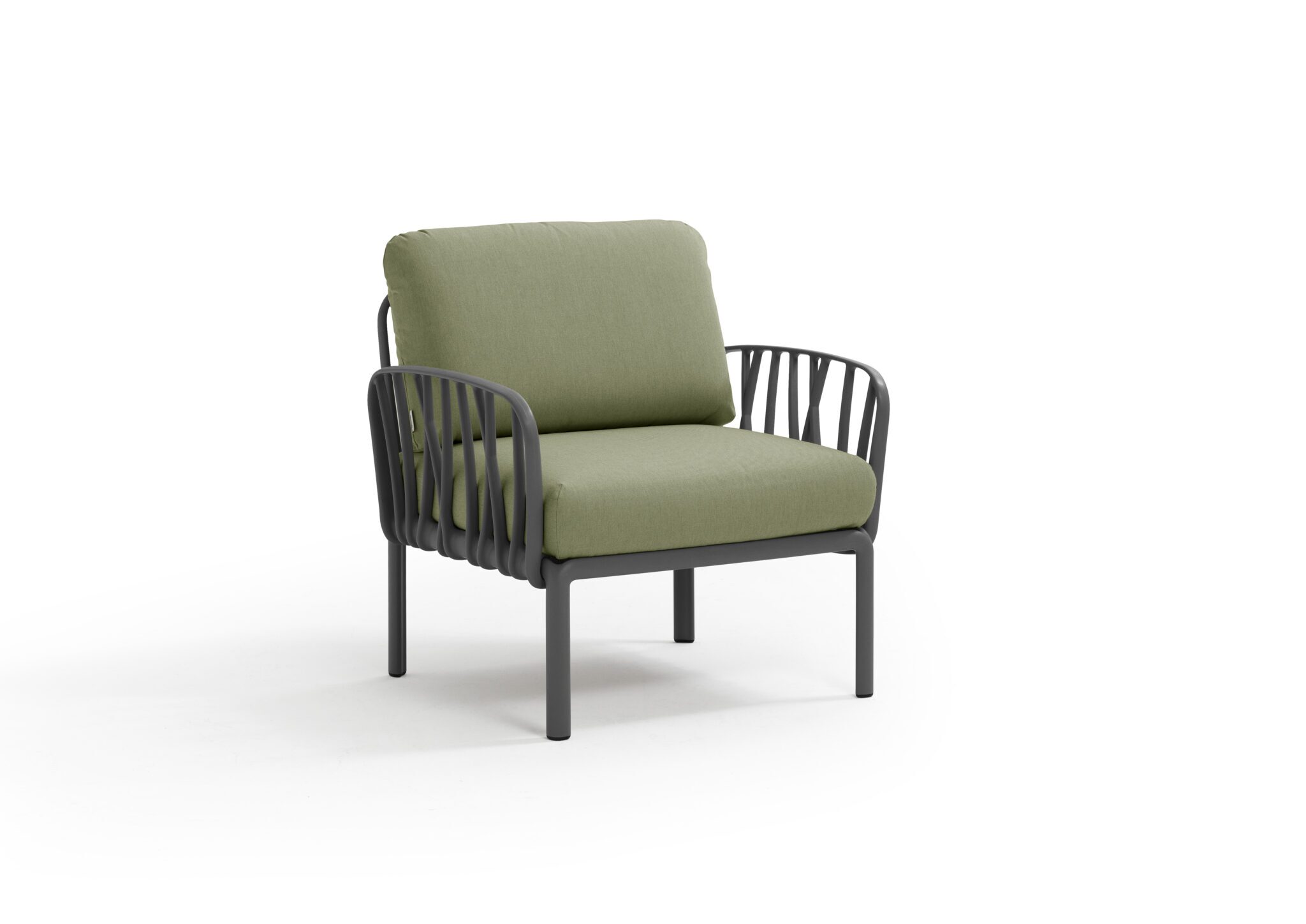 Sillón Komodo Poltrona Antracita Nardi