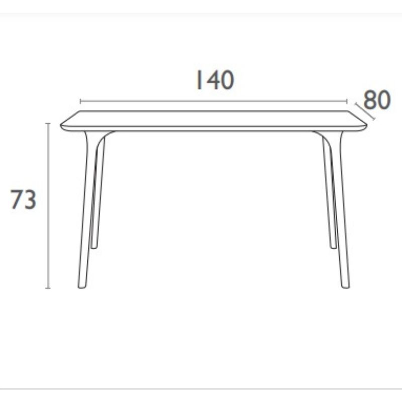 silla Maya 140 DIMENSIONES