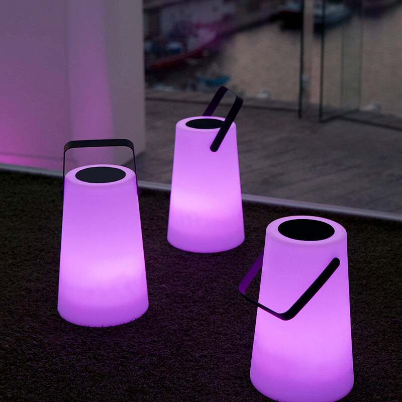 Neue Solar-Gartenlampe für Nomaden + Batterie