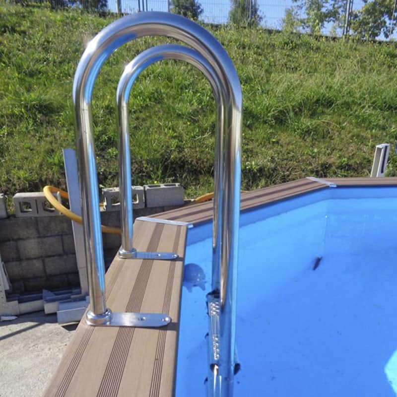 Treppe-Pool-Verbund