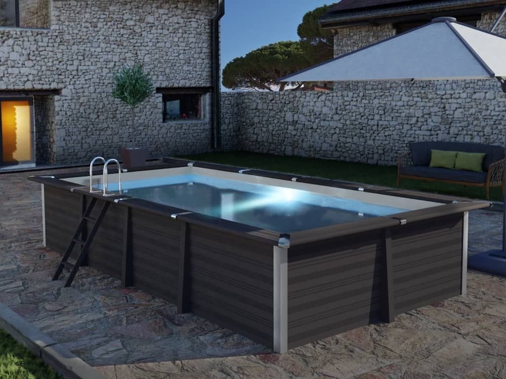 Avantgarde Rechteckiger GRE-Pool