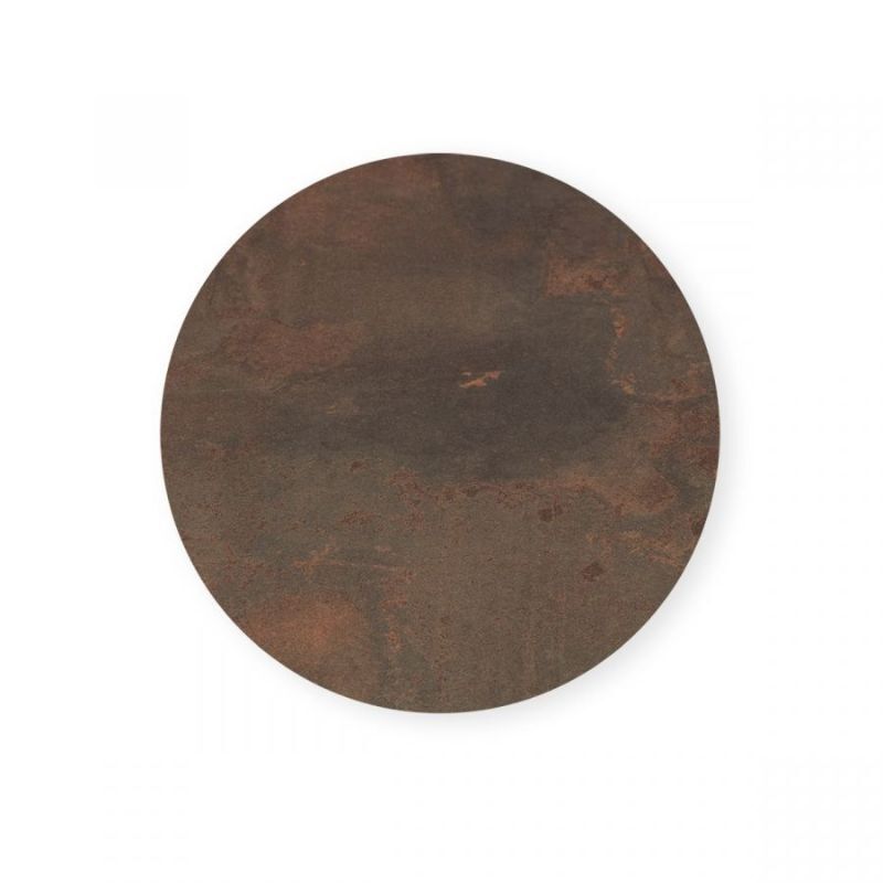 Piani laminato Ø80 Corten