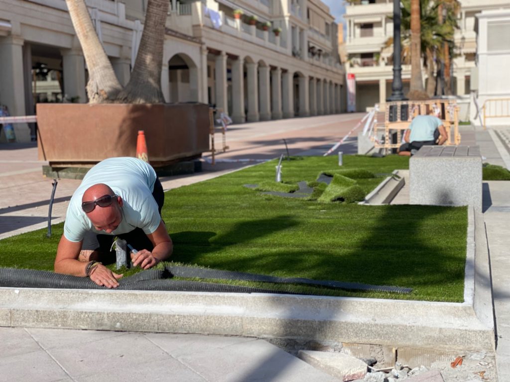 Instalación Césped Artificial - instalacion cesped artificial nerja 11