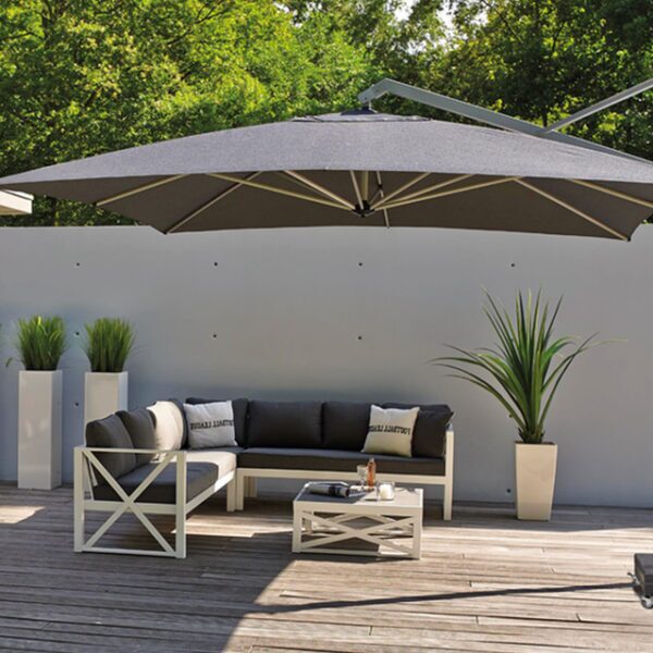 Parasol Icon T1 4x3mt Platine