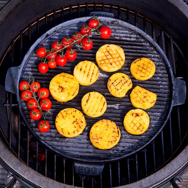 Plancha de Hierro Fundido Reversible Big Green Egg