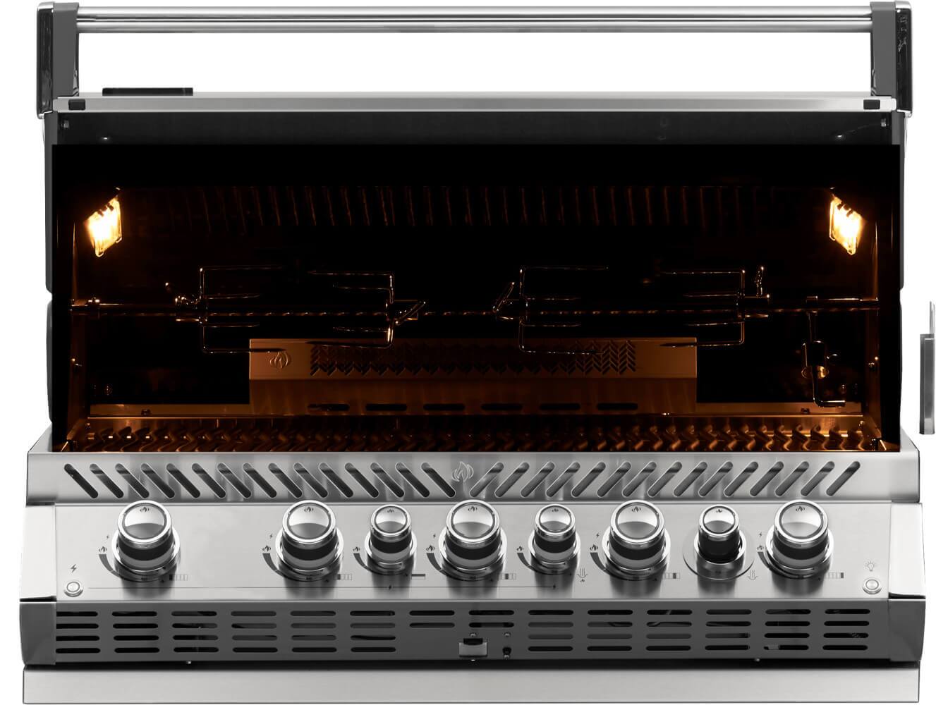 BIPRO665RBPSS-3-Web-Gallery-02-PrestigePRO-BIPRO665-RB-3-Grillhead-Str-LidOpn-IntLtsOn