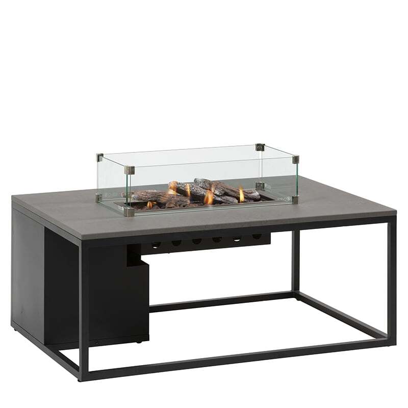 5958770-Cosiloft-120-Loungetisch-schwarz-grau-Glasseite
