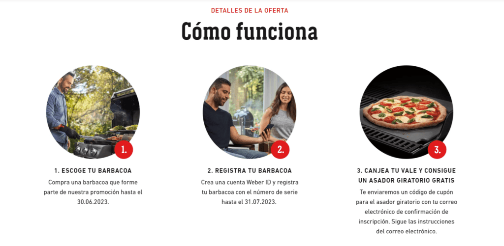 Términos y Condiciones de Participación "Dala la vuelta al verano" - barbacoa weber asados gratis 2